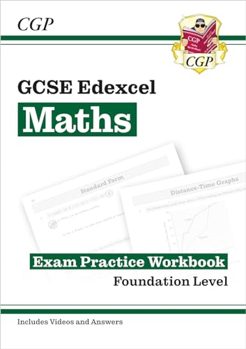 GCSE Maths Edexcel Exam Practice Workbook: Foundation - for the Grade 9-1 Course (with Answers): ideal for catch-up and the 2022 and 2023 exams (CGP GCSE Maths 9-1 Revision)